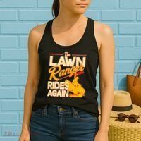 Funny The Lawn Ranger Rides Again Women's Tank Top thumb 2
