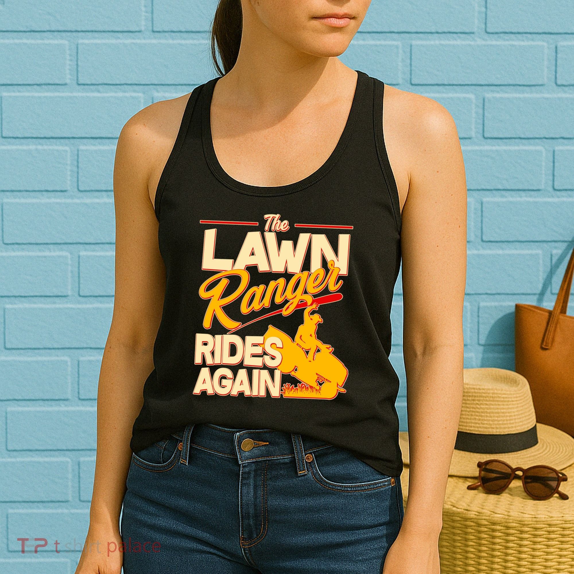 Funny The Lawn Ranger Rides Again Women's Tank Top
