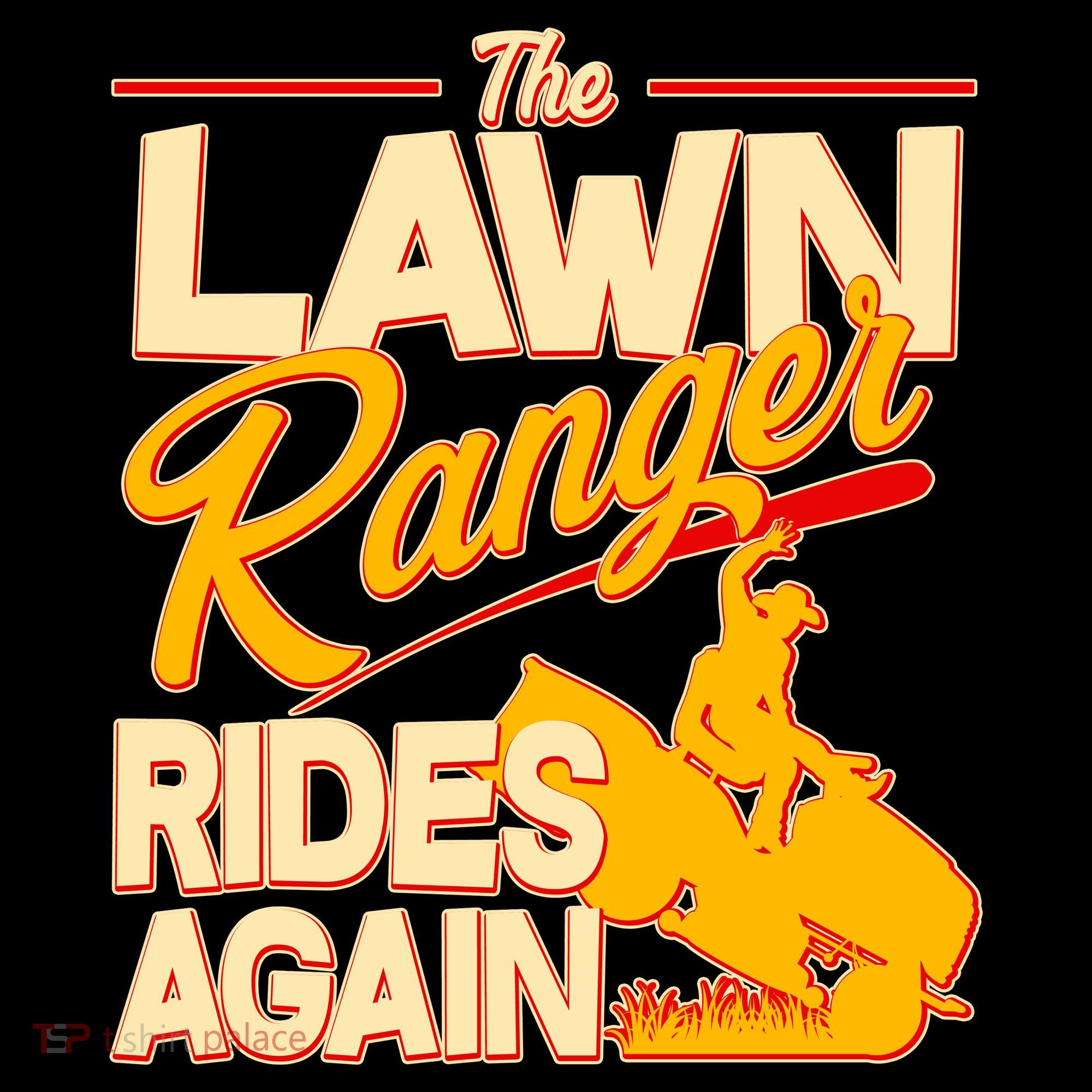 Funny The Lawn Ranger Rides Again Kids Sweatshirt