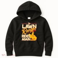 Funny The Lawn Ranger Rides Again Kids Hoodie thumb 0
