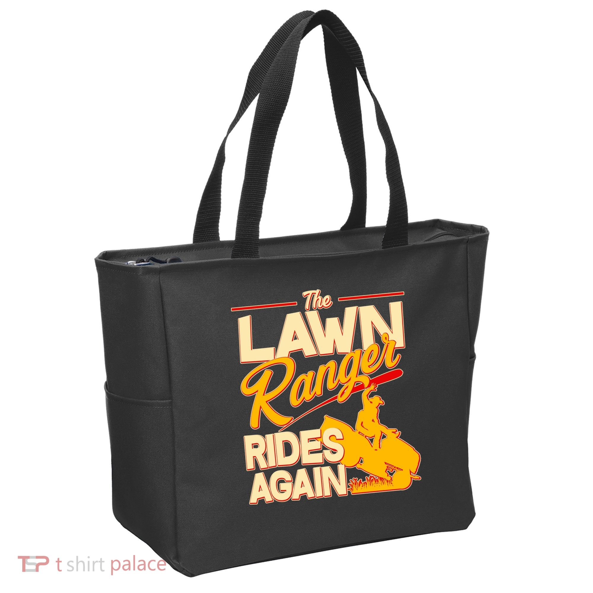 Funny The Lawn Ranger Rides Again Tote Bag