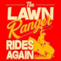 Funny The Lawn Ranger Rides Again Santa Hat thumb 1