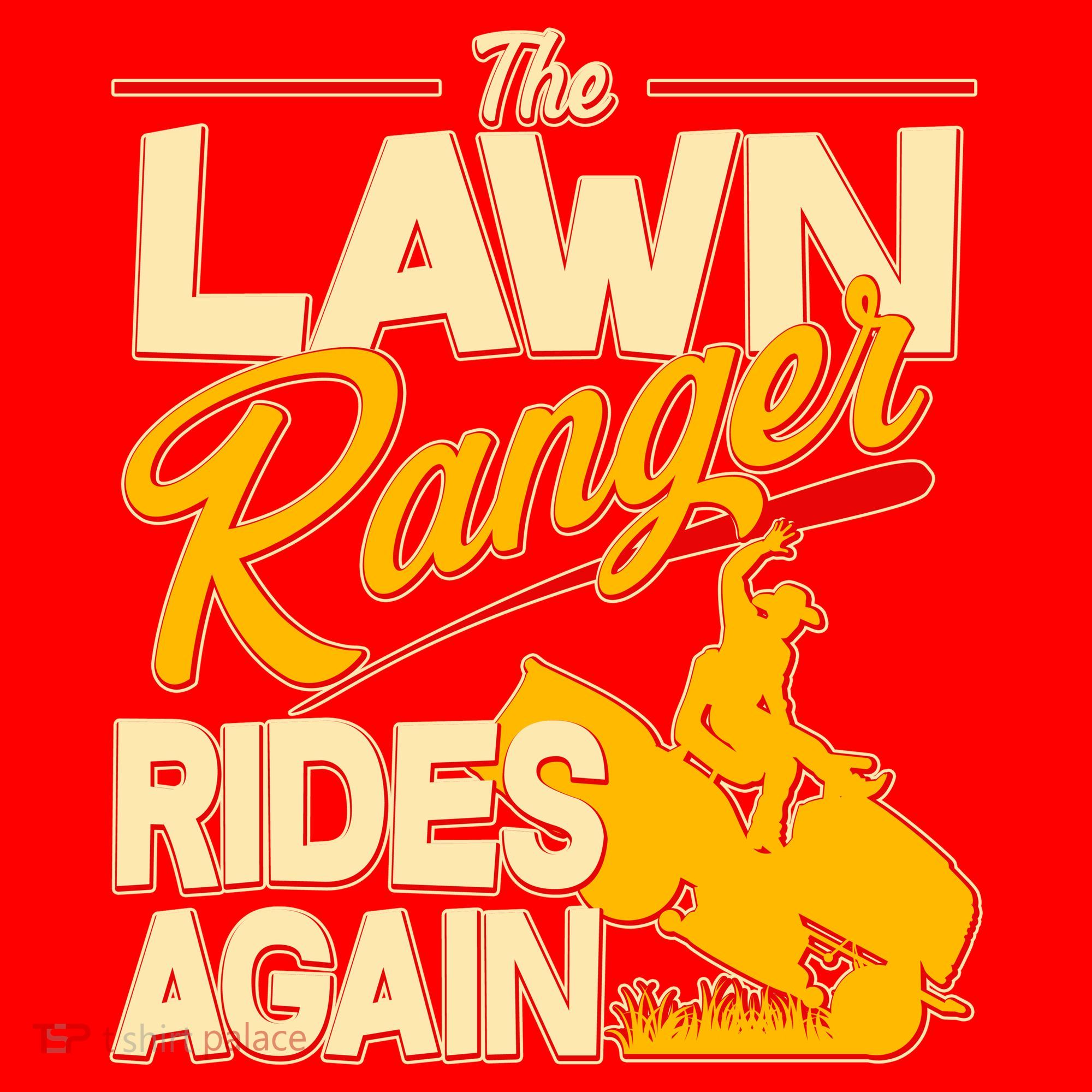 Funny The Lawn Ranger Rides Again Santa Hat