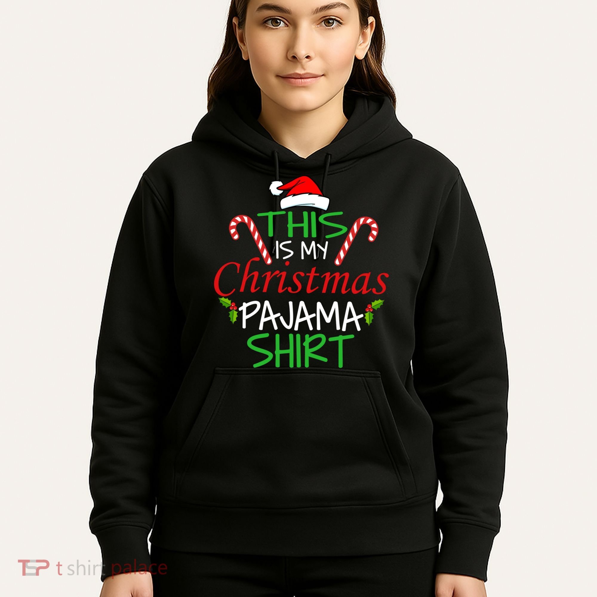 Funny This Is My Christmas Pajama Shirt Hoodie