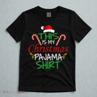 Funny This Is My Christmas Pajama Shirt T-Shirt thumb 5