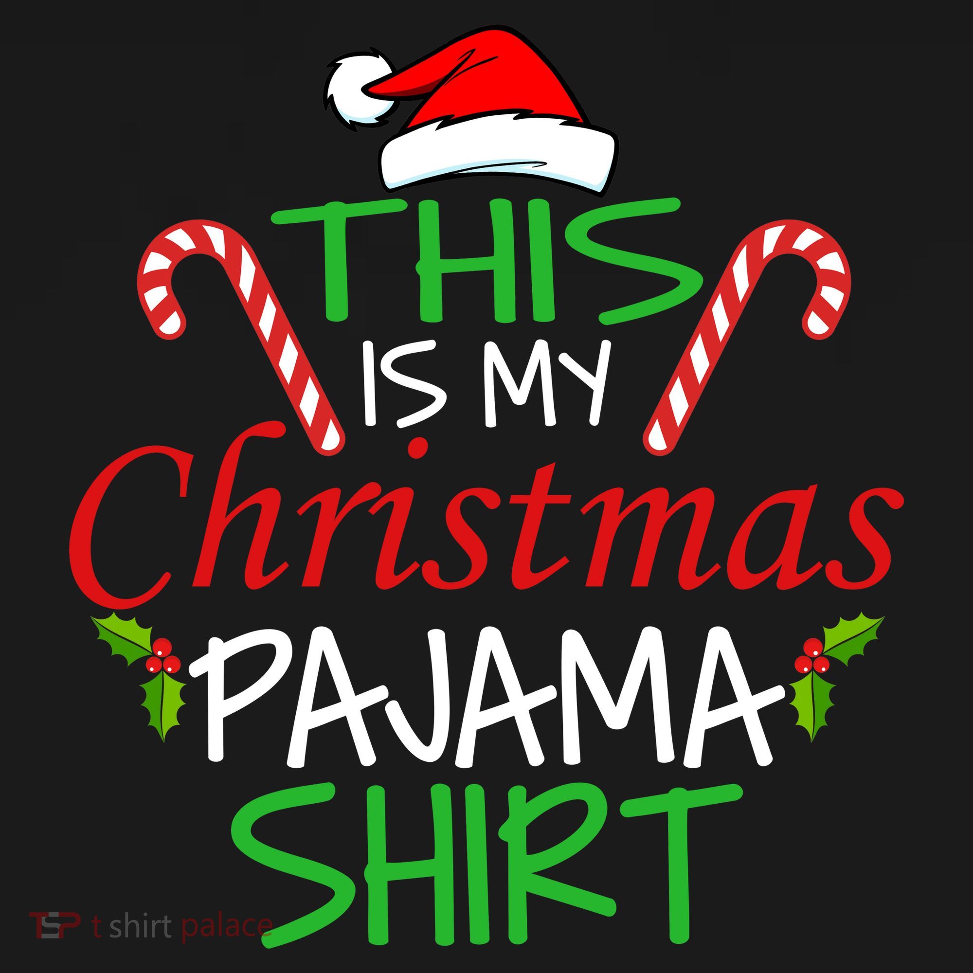 Funny This Is My Christmas Pajama Shirt Mousepad