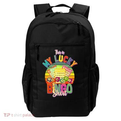 Funny This Is My Lucky Bingo Backpack