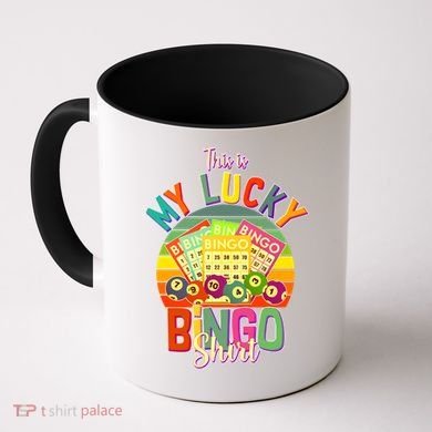Funny This Is My Lucky Bingo Coffee Mug