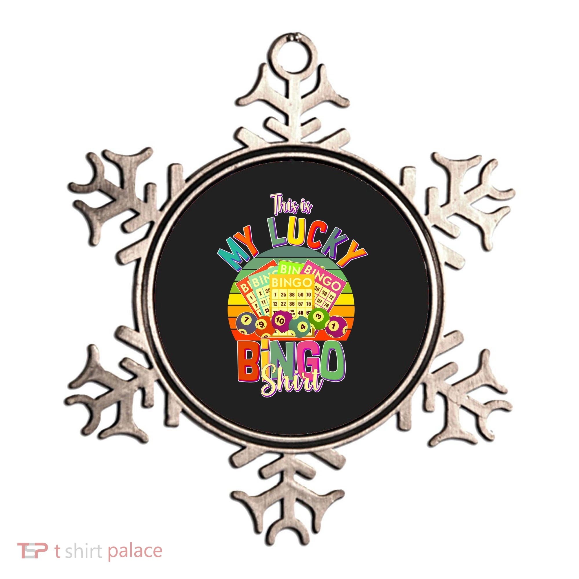 Funny This Is My Lucky Bingo Ornament