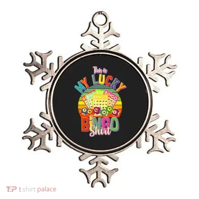 Funny This Is My Lucky Bingo Ornament
