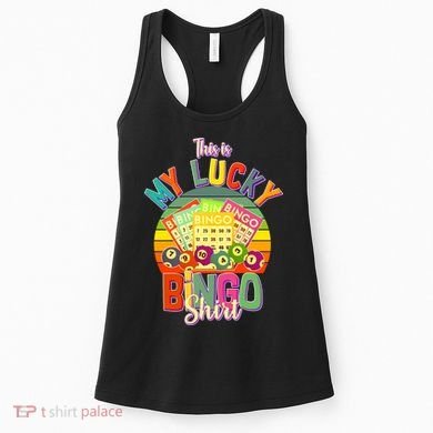 Funny This Is My Lucky Bingo Women's Tank Top
