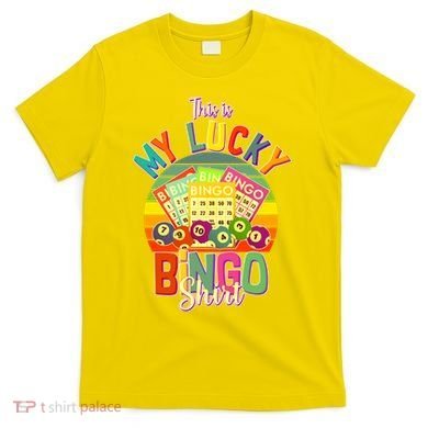 Funny This Is My Lucky Bingo T-Shirt