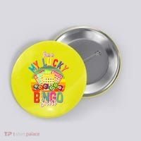 Funny This Is My Lucky Bingo Button thumb 0