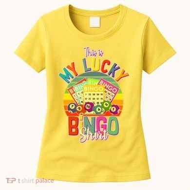 Funny This Is My Lucky Bingo Women's T-Shirt