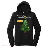 Funny This Is My Ugly Christmas Sweater Women's Hoodie thumb 0