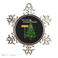 Funny This Is My Ugly Christmas Sweater Ornament thumb 0