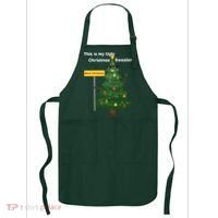 Funny This Is My Ugly Christmas Sweater Apron thumb 0