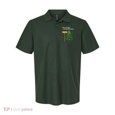 Funny This Is My Ugly Christmas Sweater Polo