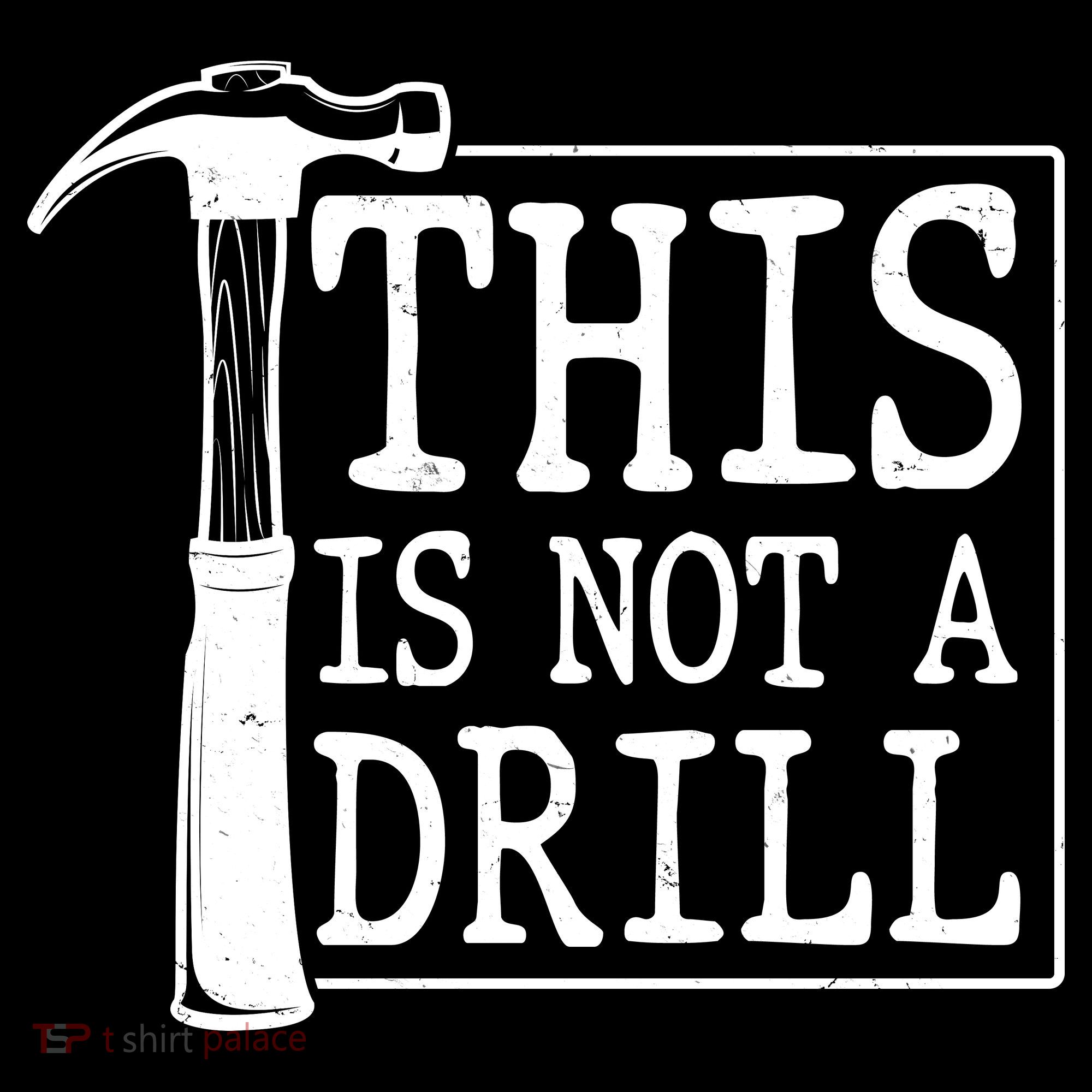 Funny This Is Not A Drill  Tote Bag