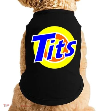 Funny Tits Logo Doggie Tank