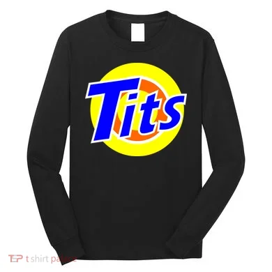 Funny Tits Logo Long Sleeve Shirt