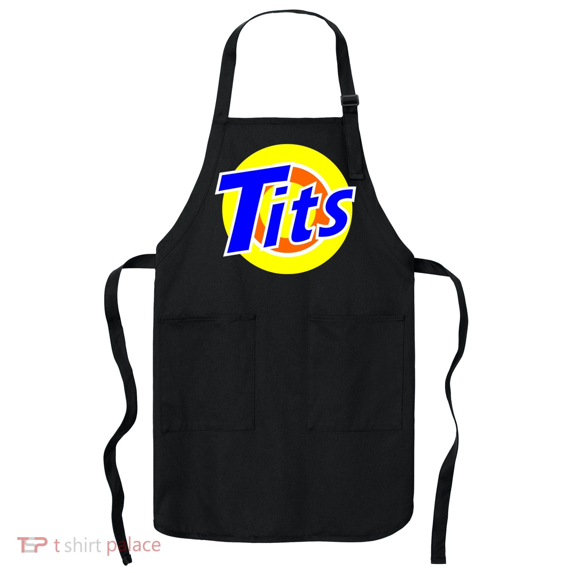 Funny Tits Logo Apron