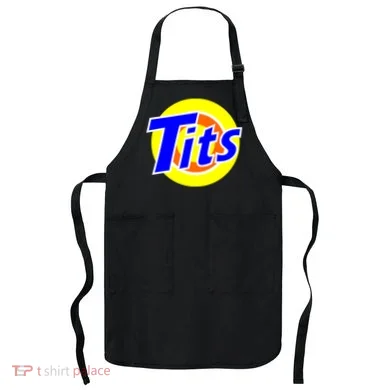 Funny Tits Logo Apron