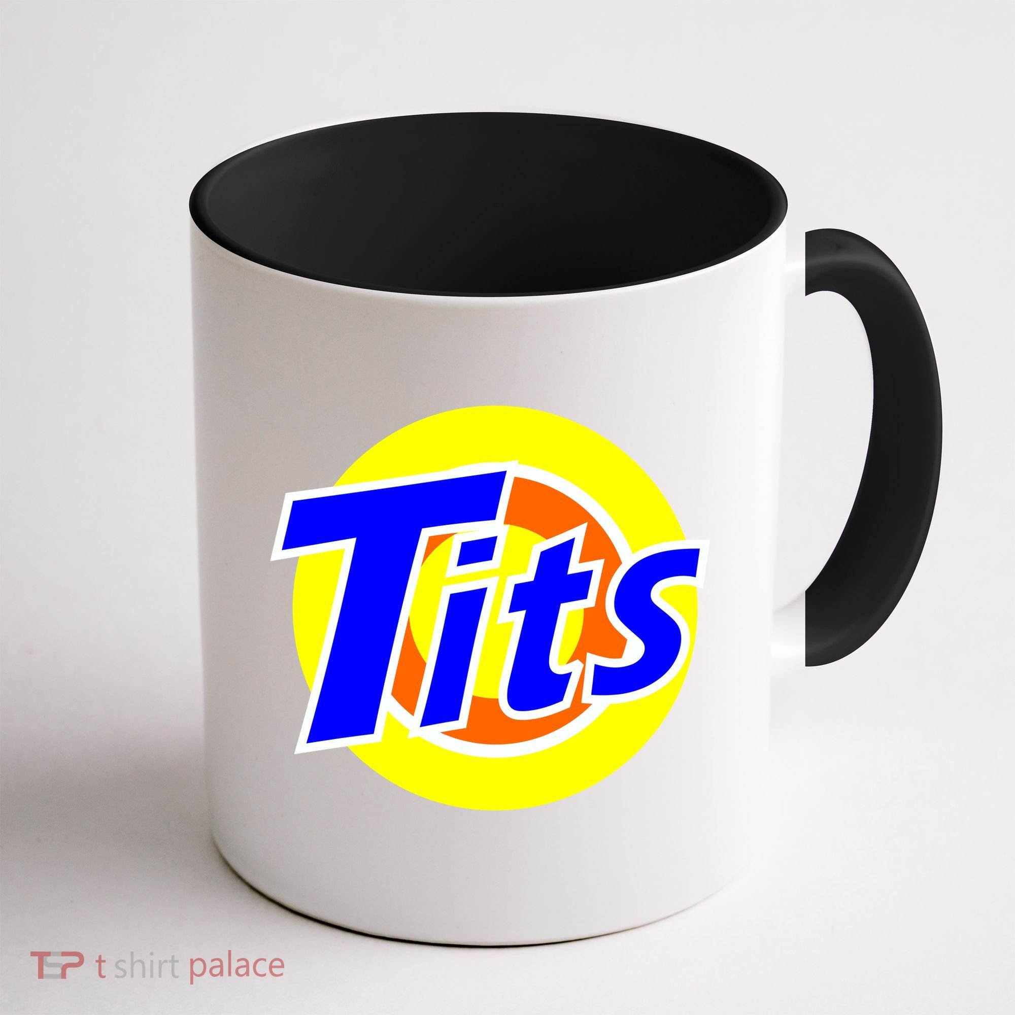 Funny Tits Logo Coffee Mug