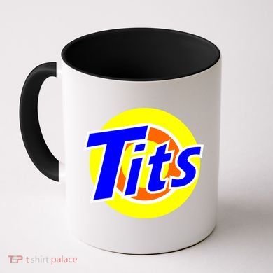Funny Tits Logo Coffee Mug