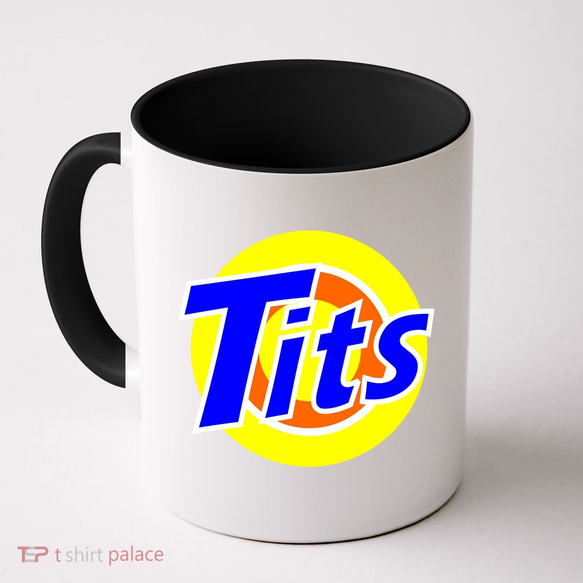Funny Tits Logo Coffee Mug