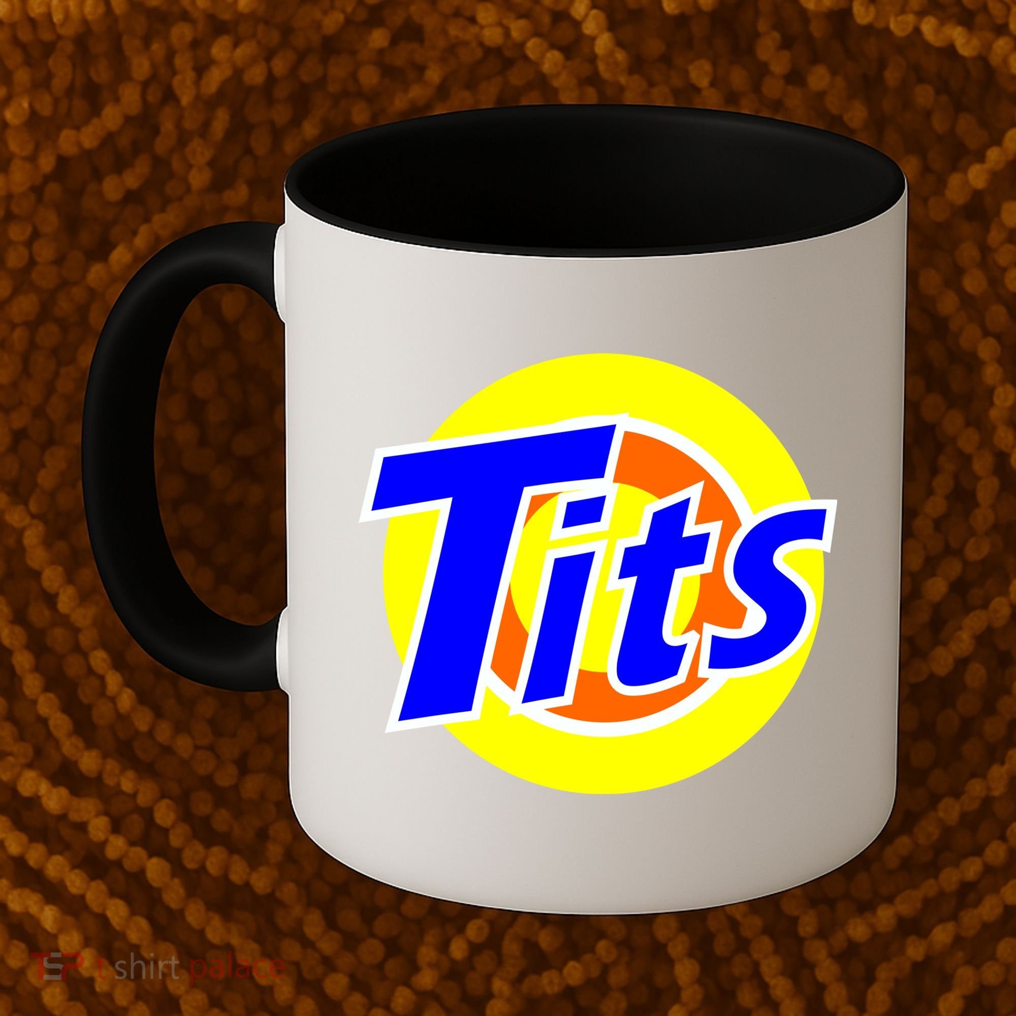 Funny Tits Logo Coffee Mug