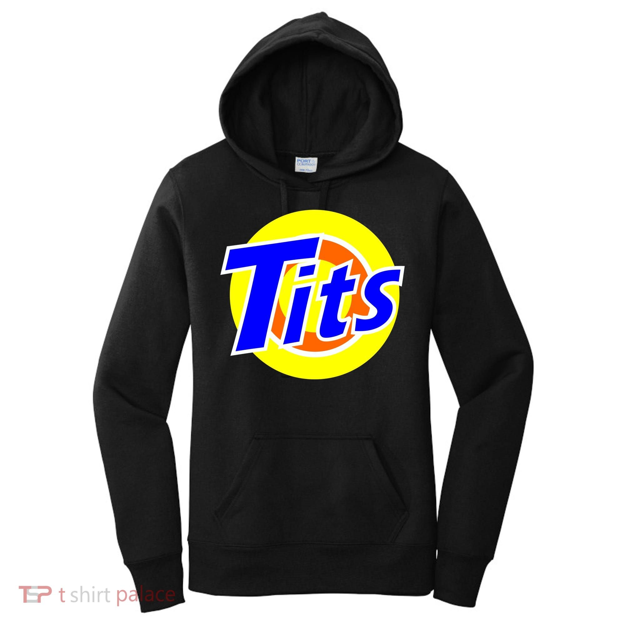Funny Tits Logo Women's Hoodie