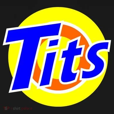 Funny Tits Logo Tall Hoodie