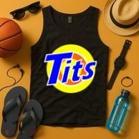 Funny Tits Logo Tank Top thumb 4