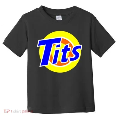 Funny Tits Logo Toddler T-Shirt