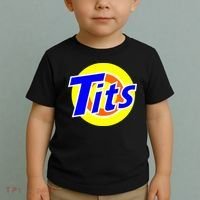 Funny Tits Logo Toddler T-Shirt thumb 2