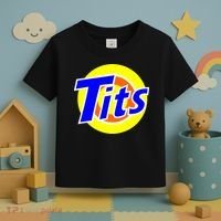 Funny Tits Logo Toddler T-Shirt thumb 3