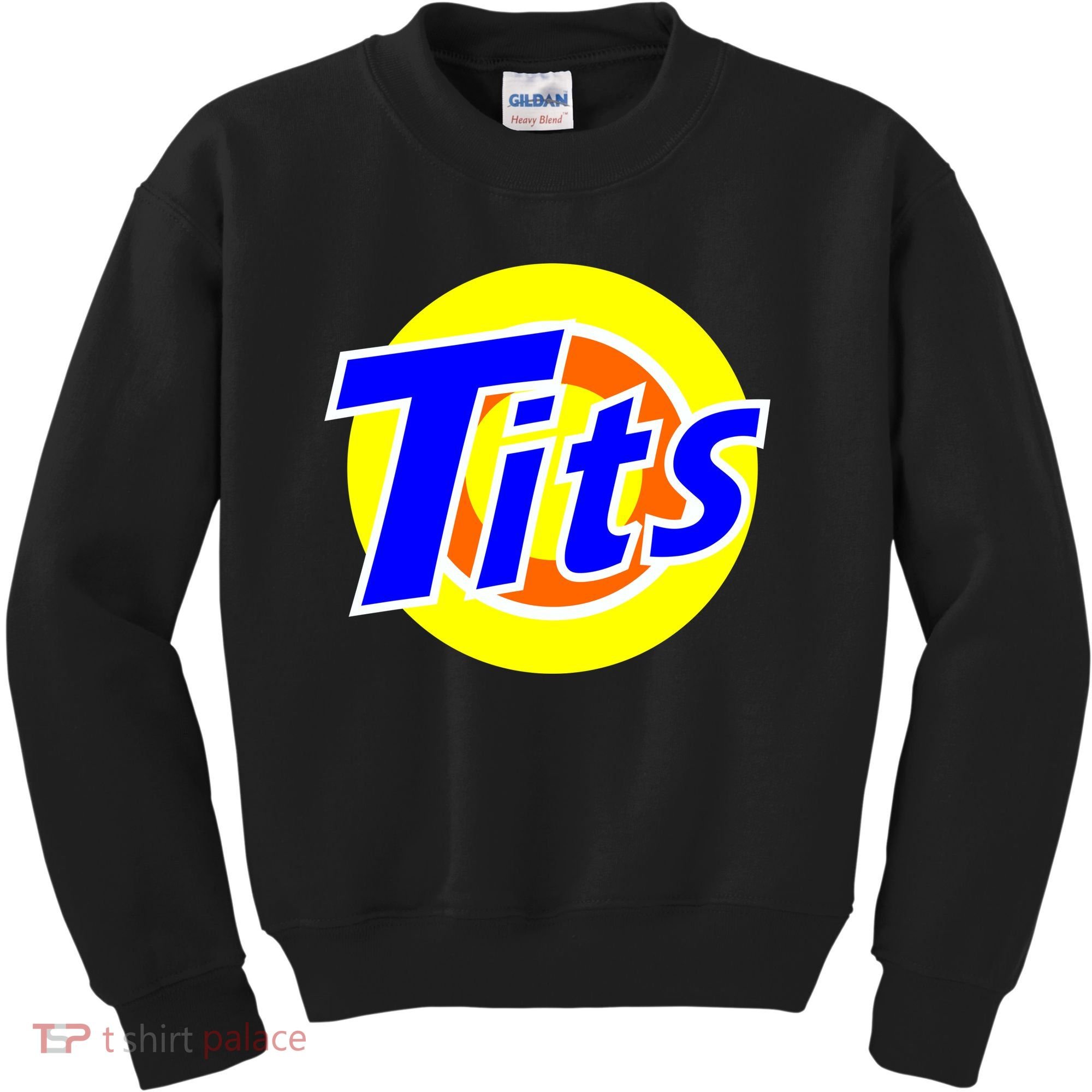 Funny Tits Logo Kids Sweatshirt