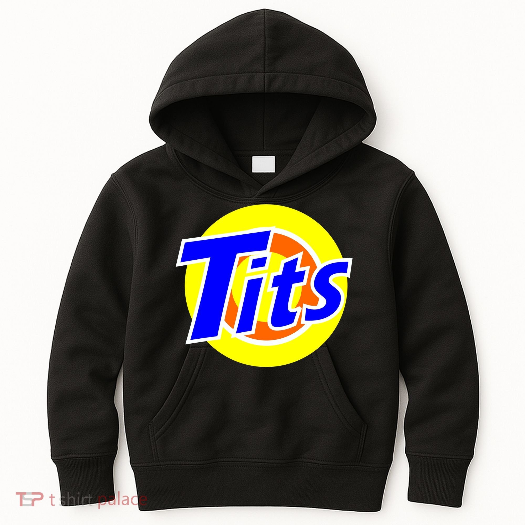Funny Tits Logo Kids Hoodie