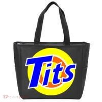 Funny Tits Logo Tote Bag thumb 0