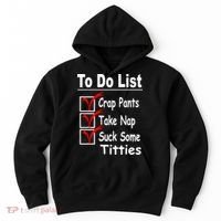 Funny To Do List Hoodie thumb 0