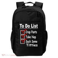 Funny To Do List Backpack thumb 0