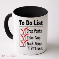 Funny To Do List Coffee Mug thumb 0