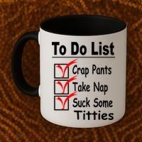 Funny To Do List Coffee Mug thumb 2