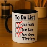 Funny To Do List Coffee Mug thumb 4