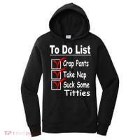 Funny To Do List Women's Hoodie thumb 0