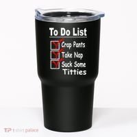 Funny To Do List Tumbler thumb 0