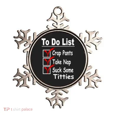 Funny To Do List Ornament