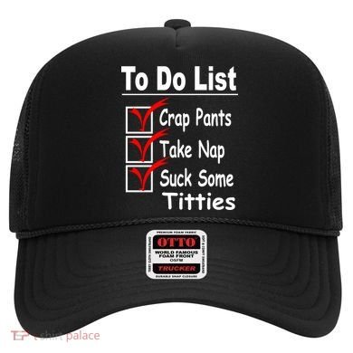 Funny To Do List Hat