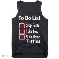Funny To Do List Tank Top thumb 0